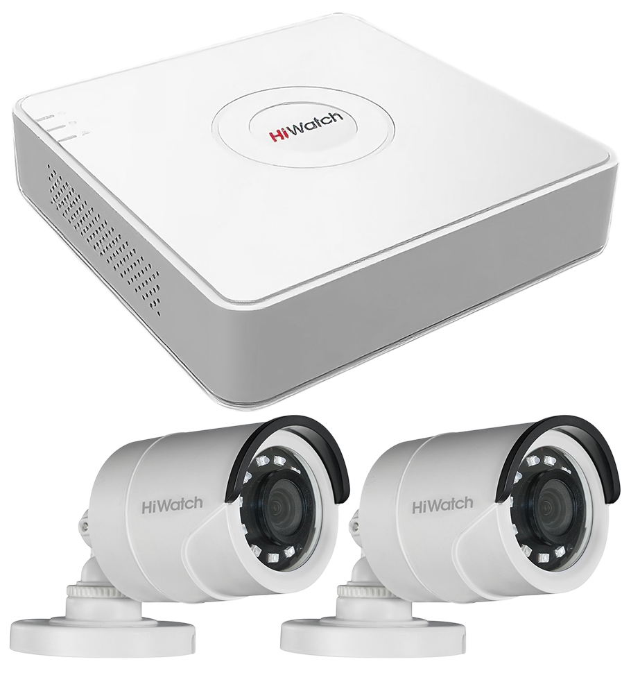 Комплект видеонаблюдения HiWatch KIT 1 C2M2