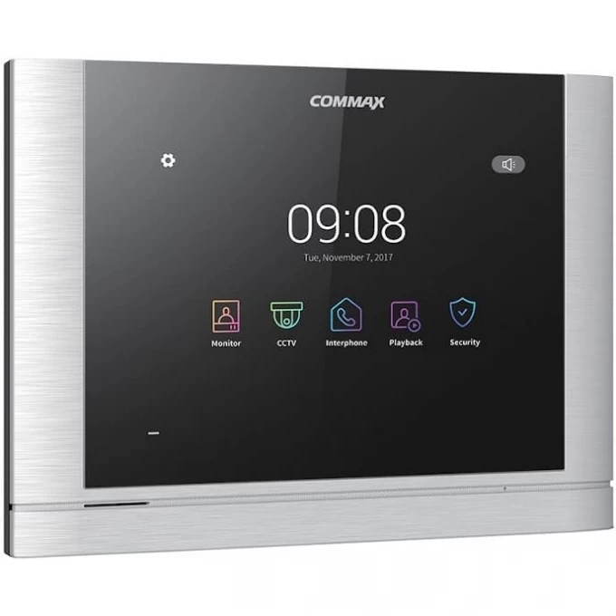 Видеодомофон COMMAX CDV-704MF Темное серебро CDV-704MF TEMHOE CEPEBPO